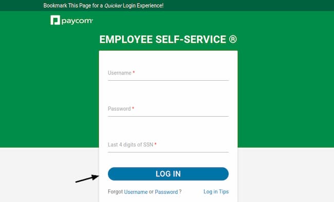 Paycom-Employee-Login