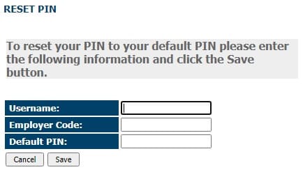 USPayserv.com Forgot Pin