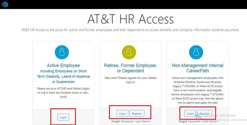 HrOneStop-ATT Access