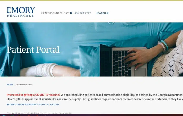 Emory Patient Portal Login – www.emoryhealthcare.org/patient-portal/