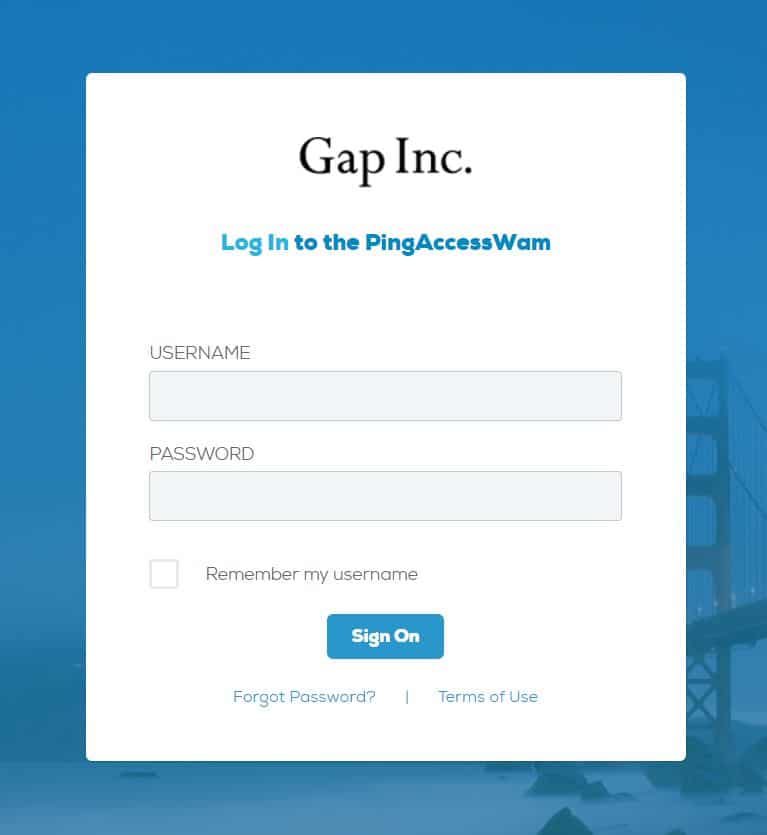 Gap Employee Portal Login