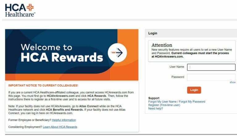 HCA Rewards Login – www.hcarewards.com 2022 | HCA Benefits and Rewards