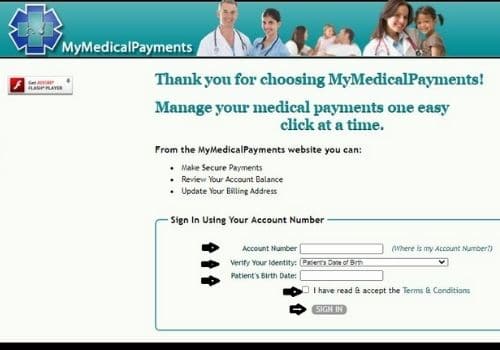 MyMedicalPayments Bill Pay Online Portal
