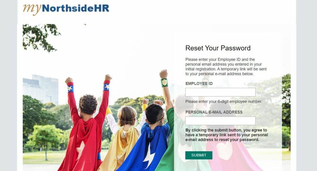 Mynorthsidehr Employee Login Password Reset