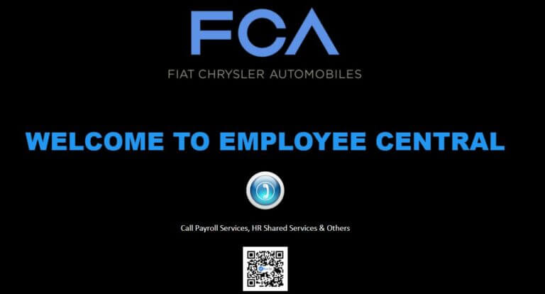 Dashboard Anywhere Chrysler Login – Fca.fyi/EmployeeCentral