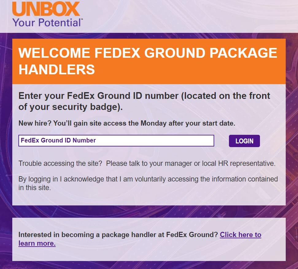 FedEx Employee Login Portal