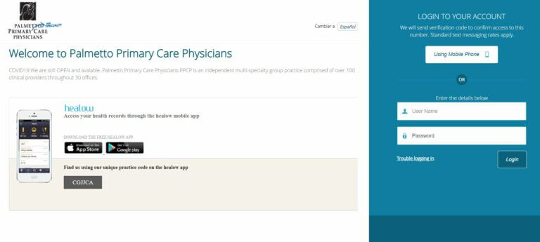 Palmetto Primary Care Patient Portal – health.eclinicalworks.com/ppcp