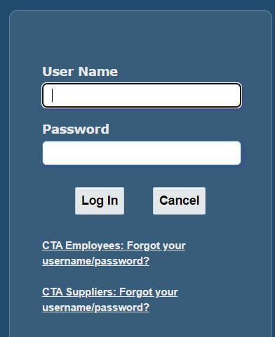 CTA employee self-service portal Login