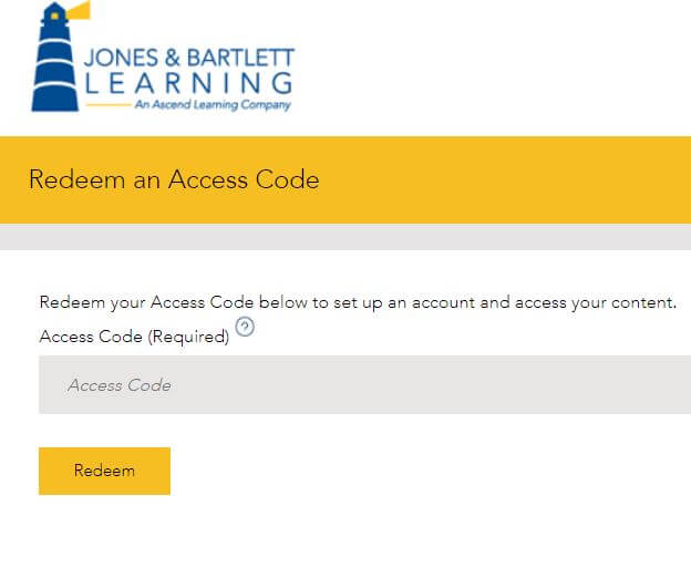JBLearning Access Code Redeem