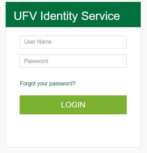 Myufv Login