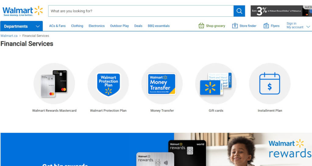 Walmart Financial Services Login At Walmartfinancialservices Ca 