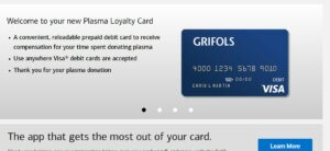 Bank Of America Plasma Loyalty Card