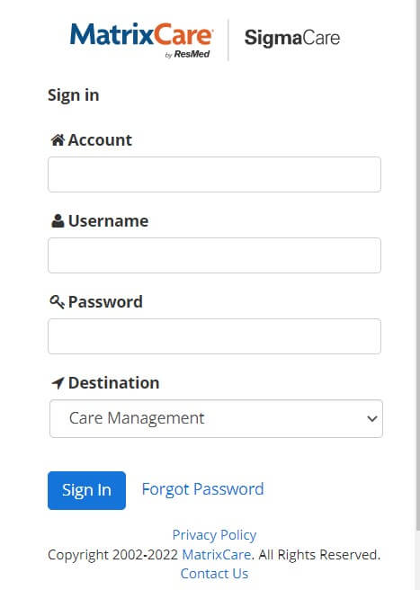 SigmaCare Login Step by Step Guide