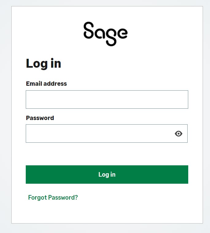 Sage Online Payslips Login