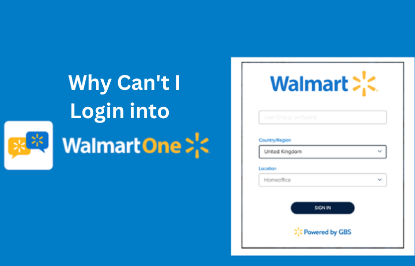 Why Can't I Log into WalmartOne